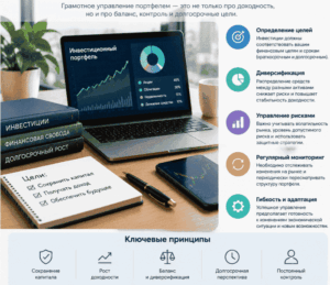 Особенности управления инвестиционным портфелем