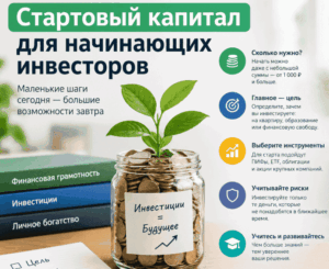 Стартовый капитал для начинающих инвесторов